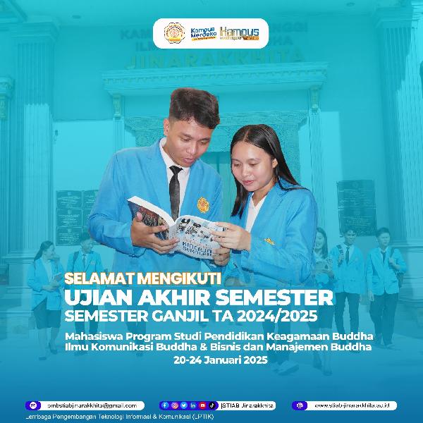 Selamat Mengikuti Ujian Akhir Semester (UAS) Tahun Akademik 2024-2025 (Semester Ganjil)